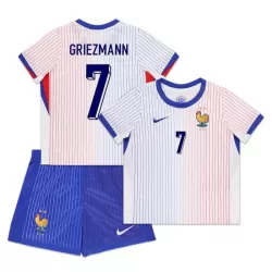 Frankrijk Griezmann 7 Tenue Kind Uit EK 2024 Frankrijk Griezmann 7 Tenue Kind Uit EK 2024