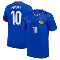 Frankrijk Mbappé 10 Shirt Heren Thuis EK 2024 Frankrijk Mbappé 10 Shirt Heren Thuis EK 2024