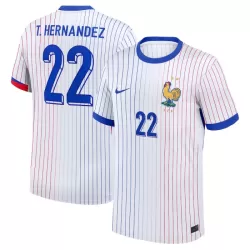 Frankrijk T. Hernandez 22 Shirt Heren Uit EK 2024 Frankrijk T. Hernandez 22 Shirt Heren Uit EK 2024
