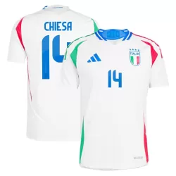 Italië Chiesa 14 Shirt Heren Uit EK 2024 Italië Chiesa 14 Shirt Heren Uit EK 2024
