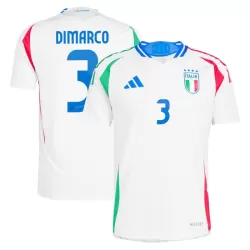Italië DiMarco 3 Shirt Heren Uit EK 2024 Italië DiMarco 3 Shirt Heren Uit EK 2024
