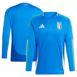 Italië Shirt Heren Thuis EK 2024 Lange Mouw Italië Shirt Heren Thuis EK 2024 Lange Mouw