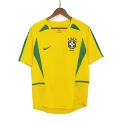 Brazilië 2002-2003 Shirt Heren Thuis Retro Brazilië 2002-2003 Shirt Heren Thuis Retro