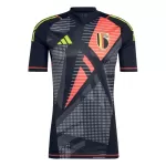 België Keeper Shirt Heren EK 2024 Zwarte