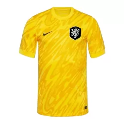 Nederland Keeper Shirt Heren EK 2024 Gele Nederland Keeper Shirt Heren EK 2024 Gele