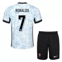 Portugal Ronaldo 7 Tenue Kind Uit EK 2024 Portugal Ronaldo 7 Tenue Kind Uit EK 2024