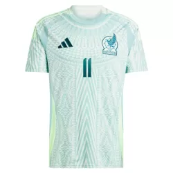 Mexico Santiago Gimenez 11 Shirt Heren Uit 2024