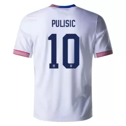 USA Pulisic 10 Shirt Heren Thuis 2024 USA Pulisic 10 Shirt Heren Thuis 2024