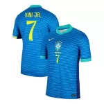 Brazilië Vini JR 7 Shirt Heren Uit 2024