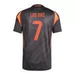 Colombia Luis Díaz 7 Shirt Heren Uit 2024