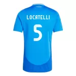 Italië Manuel Locatelli 5 Shirt Heren Thuis EK 2024