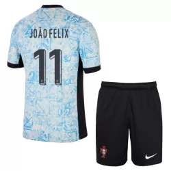 Portugal João Félix 11 Tenue Kind Uit EK 2024 Portugal João Félix 11 Tenue Kind Uit EK 2024