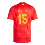 Spanje Alex Baena 15 Shirt Heren Thuis EK 2024