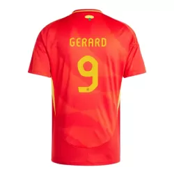 Spanje Gerard Moreno 9 Shirt Heren Thuis EK 2024 Spanje Gerard Moreno 9 Shirt Heren Thuis EK 2024