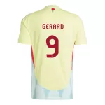 Spanje Gerard Moreno 9 Shirt Heren Uit EK 2024