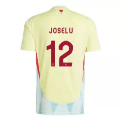 Spanje Joselu 12 Shirt Heren Uit EK 2024 Spanje Joselu 12 Shirt Heren Uit EK 2024
