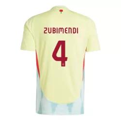 Spanje Martin Zubimendi 4 Shirt Heren Uit EK 2024 Spanje Martin Zubimendi 4 Shirt Heren Uit EK 2024