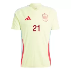 Spanje Mikel Oyarzabal 21 Shirt Heren Uit EK 2024