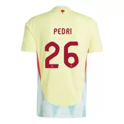 Spanje Pedri 26 Shirt Heren Uit EK 2024 Spanje Pedri 26 Shirt Heren Uit EK 2024