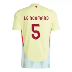 Spanje Robin Le Normand 5 Shirt Heren Uit EK 2024 Spanje Robin Le Normand 5 Shirt Heren Uit EK 2024