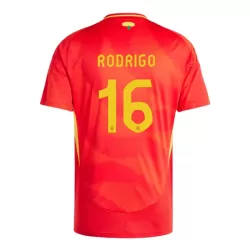 Spanje Rodrigo 16 Shirt Heren Thuis EK 2024 Spanje Rodrigo 16 Shirt Heren Thuis EK 2024