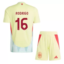 Spanje Rodrigo 16 Tenue Kind Uit EK 2024 Spanje Rodrigo 16 Tenue Kind Uit EK 2024