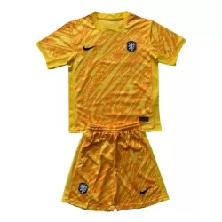 Nederland Keeper Tenue Kind EK 2024 Gele Nederland Keeper Tenue Kind EK 2024 Gele