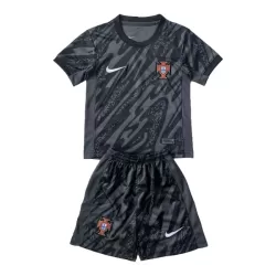 Portugal Keeper Tenue Kind EK 2024 Zwarte Portugal Keeper Tenue Kind EK 2024 Zwarte