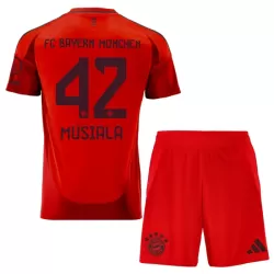 FC Bayern München Jamal Musiala 42 Tenue Kind Thuis 2024/25 FC Bayern München Jamal Musiala 42 Tenue Kind Thuis 2024/25