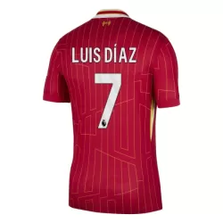 Liverpool Luis Díaz 7 Shirt Heren Thuis 2024/25 Liverpool Luis Díaz 7 Shirt Heren Thuis 2024/25