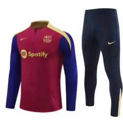 Barcelona Trainingssweaterset Kind 2024/25 Kwartrits Rode Barcelona Trainingssweaterset Kind 2024/25 Kwartrits Rode