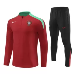 Portugal Trainingssweaterset Heren 2024/25 Kwartrits Rode Portugal Trainingssweaterset Heren 2024/25 Kwartrits Rode