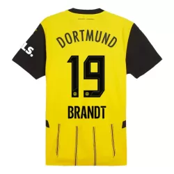 Borussia Dortmund Brandt 19 Shirt Heren Thuis 2024/25 Borussia Dortmund Brandt 19 Shirt Heren Thuis 2024/25