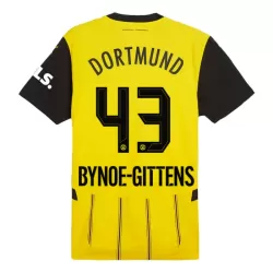 Borussia Dortmund Bynoe Gittens 43 Shirt Heren Thuis 2024/25 Borussia Dortmund Bynoe Gittens 43 Shirt Heren Thuis 2024/25