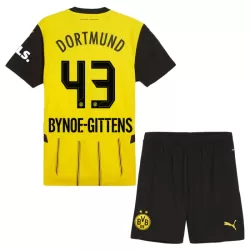 Borussia Dortmund Bynoe Gittens 43 Tenue Kind Thuis 2024/25 Borussia Dortmund Bynoe Gittens 43 Tenue Kind Thuis 2024/25
