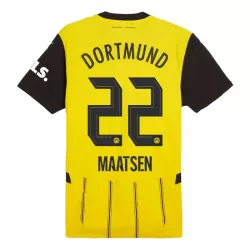 Borussia Dortmund Maatsen 22 Shirt Heren Thuis 2024/25 Borussia Dortmund Maatsen 22 Shirt Heren Thuis 2024/25