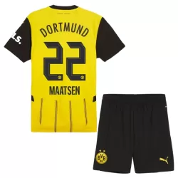 Borussia Dortmund Maatsen 22 Tenue Kind Thuis 2024/25 Borussia Dortmund Maatsen 22 Tenue Kind Thuis 2024/25
