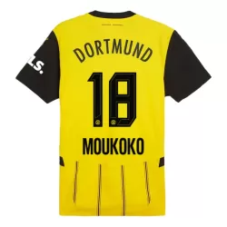 Borussia Dortmund Moukoko 18 Shirt Heren Thuis 2024/25 Borussia Dortmund Moukoko 18 Shirt Heren Thuis 2024/25