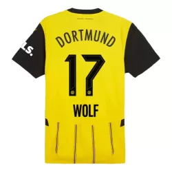 Borussia Dortmund Wolf 17 Shirt Heren Thuis 2024/25 Borussia Dortmund Wolf 17 Shirt Heren Thuis 2024/25