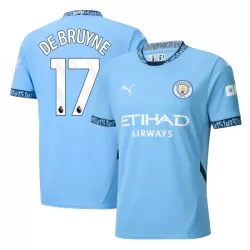 Manchester City De Bruyne 17 Shirt Heren Thuis 2024/25 Manchester City De Bruyne 17 Shirt Heren Thuis 2024/25