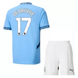 Manchester City De Bruyne 17 Tenue Kind Thuis 2024/25 Manchester City De Bruyne 17 Tenue Kind Thuis 2024/25