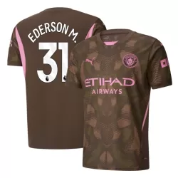 Manchester City Ederson 31 Keeper Shirt Heren Thuis 2024/25 Manchester City Ederson 31 Keeper Shirt Heren Thuis 2024/25