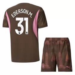 Manchester City Ederson 31 Keeper Tenue Kind Thuis 2024/25 Manchester City Ederson 31 Keeper Tenue Kind Thuis 2024/25