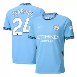 Manchester City Gvardiol 24 Shirt Heren Thuis 2024/25 Manchester City Gvardiol 24 Shirt Heren Thuis 2024/25
