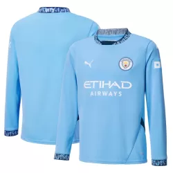 Manchester City Shirt Heren Thuis 2024/25 Lange Mouw