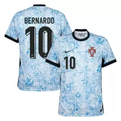 Portugal Bernardo 10 Shirt Heren Uit EK 2024 Portugal Bernardo 10 Shirt Heren Uit EK 2024