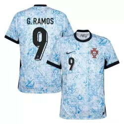 Portugal G. Ramos 9 Shirt Heren Uit EK 2024 Portugal G. Ramos 9 Shirt Heren Uit EK 2024