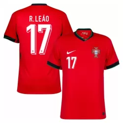 Portugal R. Leao 17 Shirt Heren Thuis EK 2024 Portugal R. Leao 17 Shirt Heren Thuis EK 2024