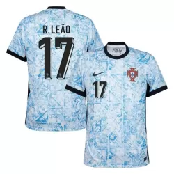Portugal R. Leao 17 Shirt Heren Uit EK 2024 Portugal R. Leao 17 Shirt Heren Uit EK 2024