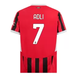 AC Milan Adli 7 Shirt Heren Thuis 2024/25 AC Milan Adli 7 Shirt Heren Thuis 2024/25